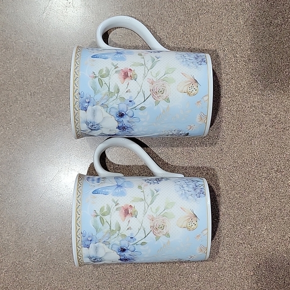 Delton Fine China Mug & Spoon Set!!! - Picture 2 of 10